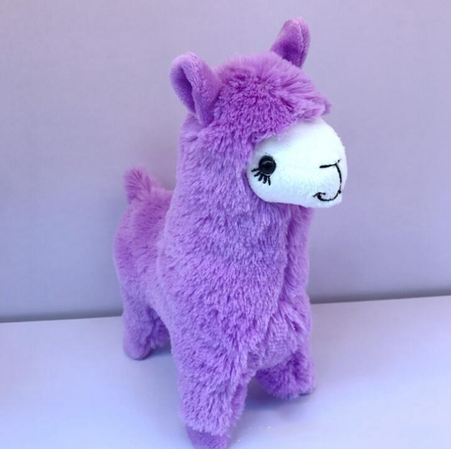 purple llama plush