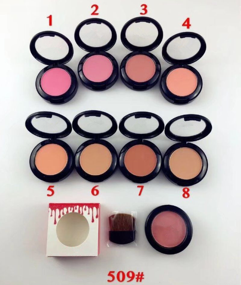 

Free Shipping ePacket! New Makeup Face NO:509 Valentine's Diary Powder Blush!8 Different Colors 333, Mixed color