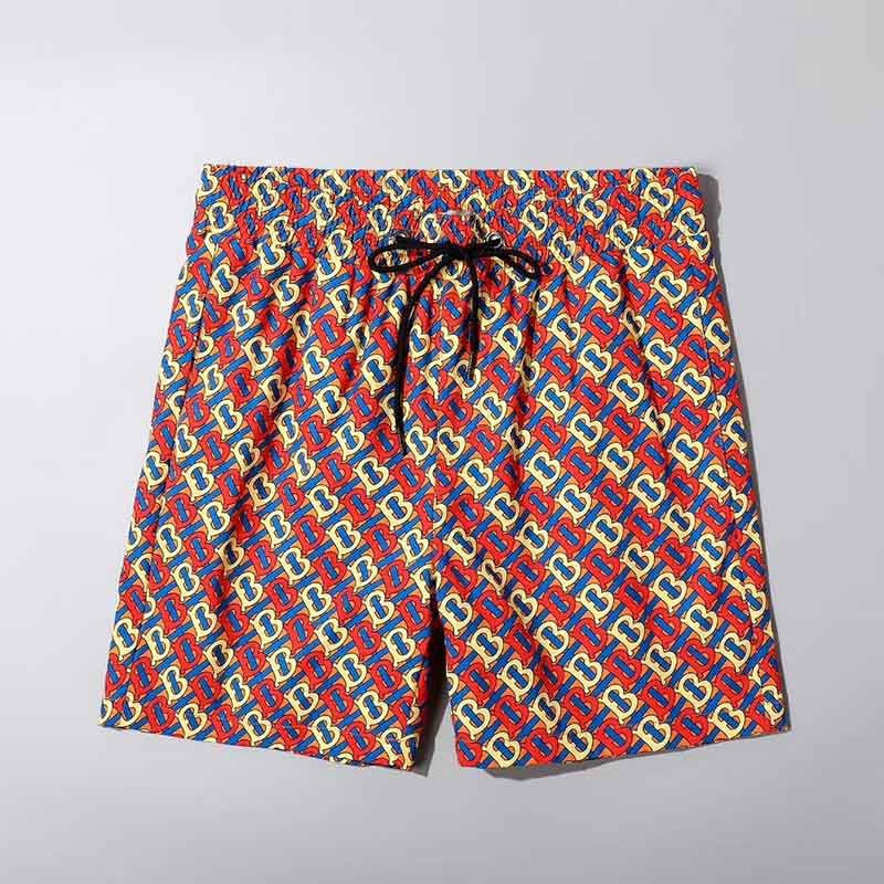 

2020 Luxury Men Shorts twill printed leisure sports hight quality Beach pants Swimwear Male Letter Surf Life Men Swim, Blue