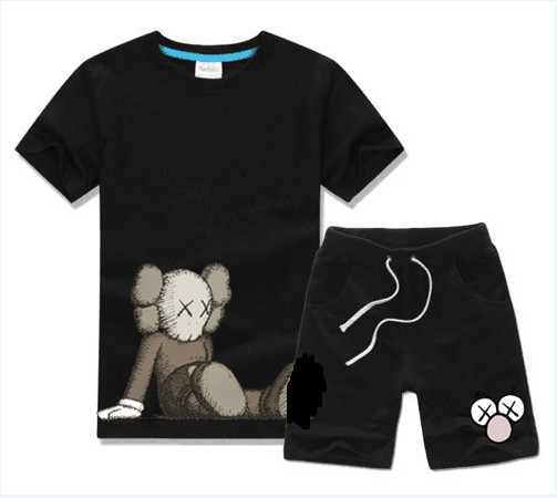 

sesame street baby boys and girls designer t-shirts and shorts suit brand tracksuits 2 kids clothing set sell fashion summer children's, White