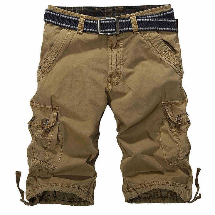 

New 2020 Summer men Sport Camping Hiking Sport fertilizer plus-size 5XL loose Running Shorts short trouser elastic bermuda, 9627army green