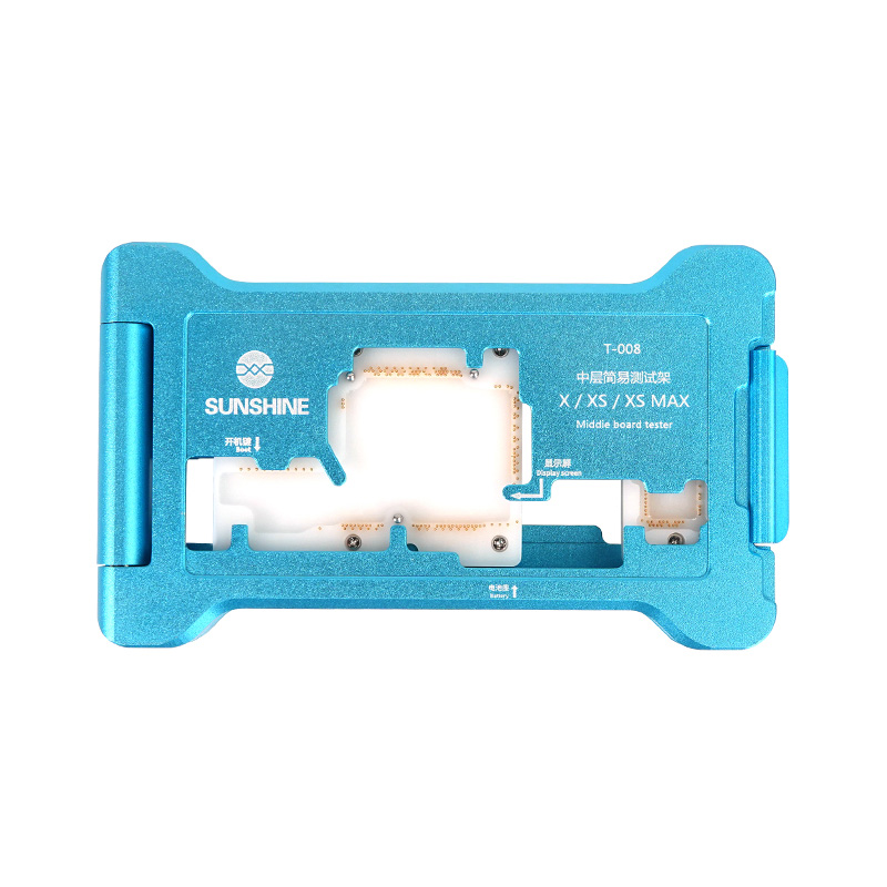 

Sunshine T-008 Motherboard Test Fixture for 11 Pro Pro Max X XS XSMAX Logic Board Function Tester Mainboard Repair Tool