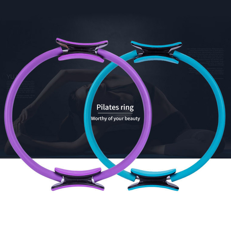 Professional Pilates Yoga Circle High quality Comfortable Handle Practical helpful Training Ring portable Pilates Accessories