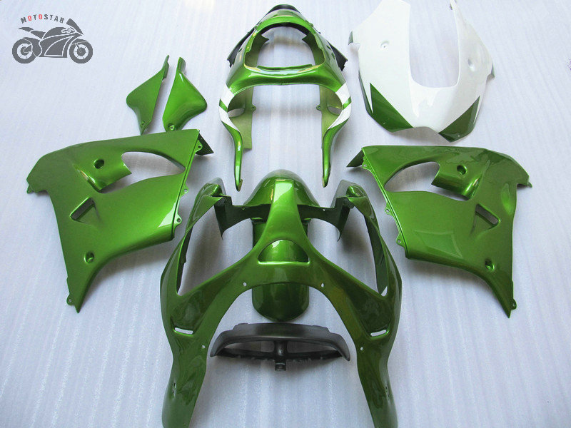 

Free custom Motorcycle parts for Kawasaki Ninja 2002 2003 ZX9R green road race Chinese fairing bodywork ZX-9R ZX 9R 02 03, Same as the picture
