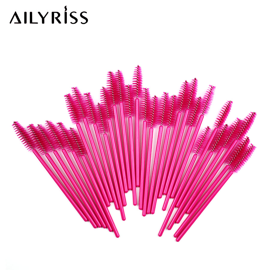

Disposable Mascara Wands 25/50pcs Makeup Brushes Eyelash Brush Mascara Applicator Makeup Brush Eyelash Extension Supplies