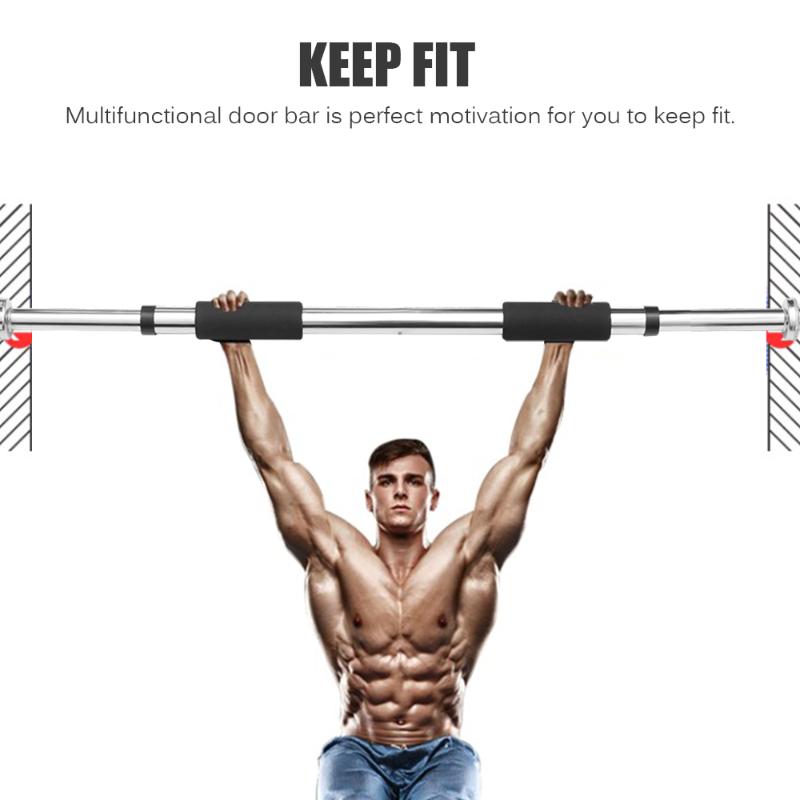 

Door Horizontal Bars Steel 100kg Adjustable Home Gym Workout Chin Push Up Pull Up Training Bar Sport Fitness Sit-Ups Equipments