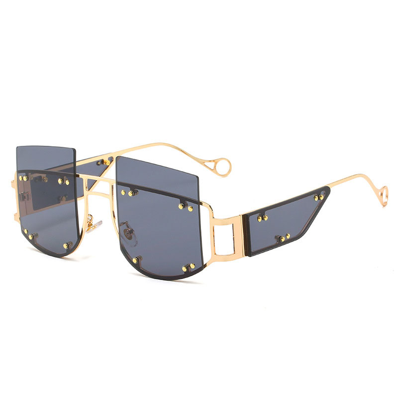 

Oversized Sunglasses Women 2019 Sunglasses Men Vintage Sun glasses Luxury Retro Square Mens Sunglass Designer sunglasses, White;black