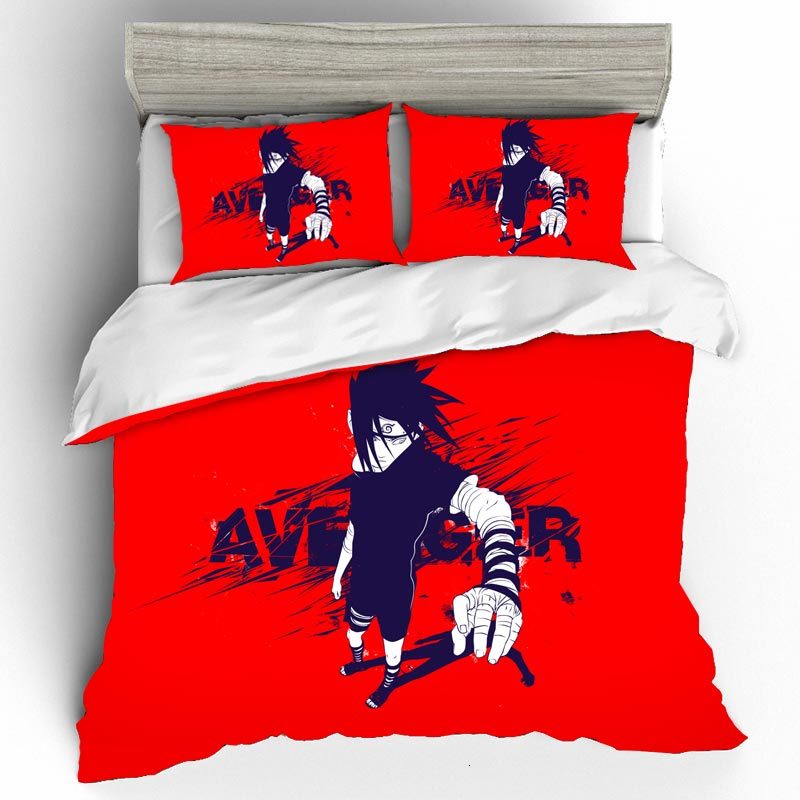 

NARUTO Textiles Bed Linen Set Qualified Children Couple 3d Gift King Size Bedding Set Duvet And Linen Sets Bed Cotton Home, Cd0299