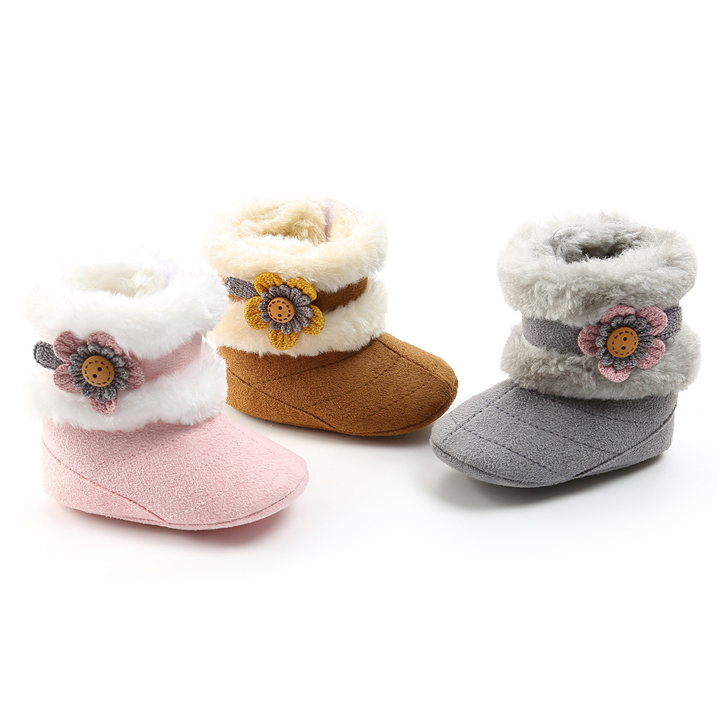 

Winter Baby Toddler Boots Infant Newborn Girls Boys Outdoor Shoes First Walkers Shoes Booties kids shoes infantil