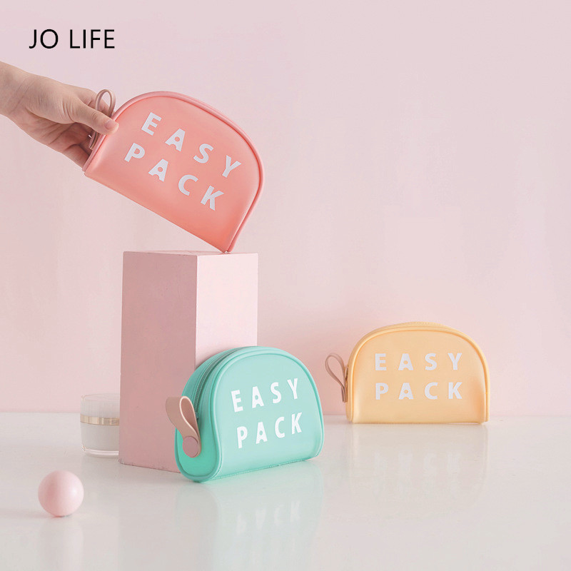 

JO LIFE Portable Storage Bag Gadgets Cables Wires Organizer Waterproof Multifunctional Travel Toiletry Makeup Handbag