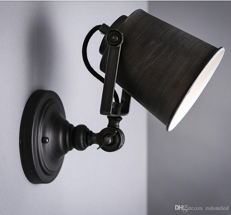 for Wohnzimmer Schlafzimmer Arbeitszimmer Balkon Treppenhaus-Beleuchtung LED Wandleuchte Nordic Kreative Wandleuchte Schlafzimmer Nachtlese Sconce mit Zugschalter