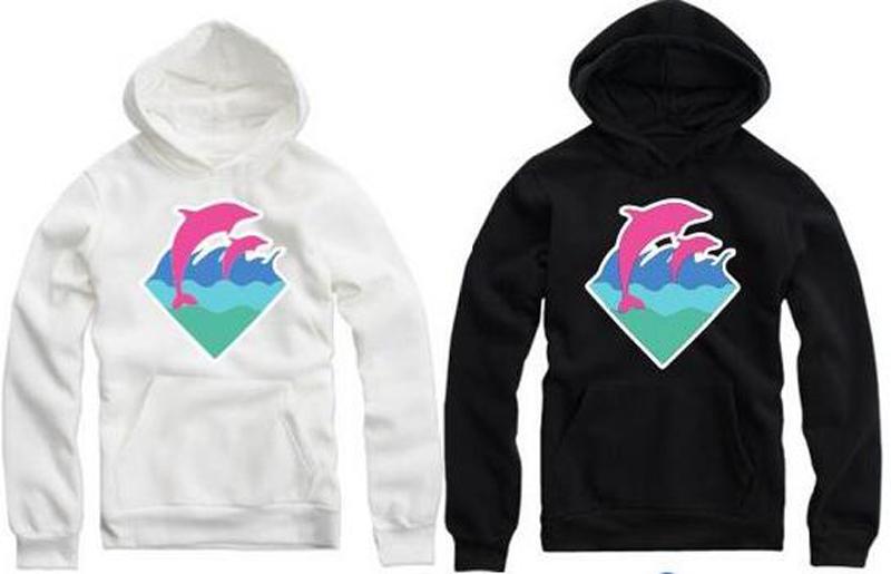 pink dolphin sweatshirt
