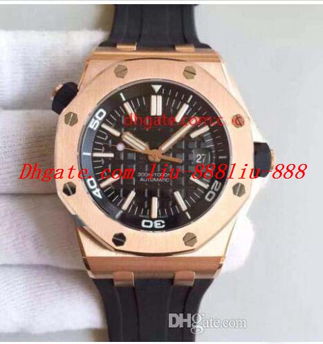 

Topselling JF 3 Color Best Quality Watch 42mm Diver 300M 15710 15703 15710ST.OO.A002CA.01 CAL.3120 Movement Automatic Mens Watches