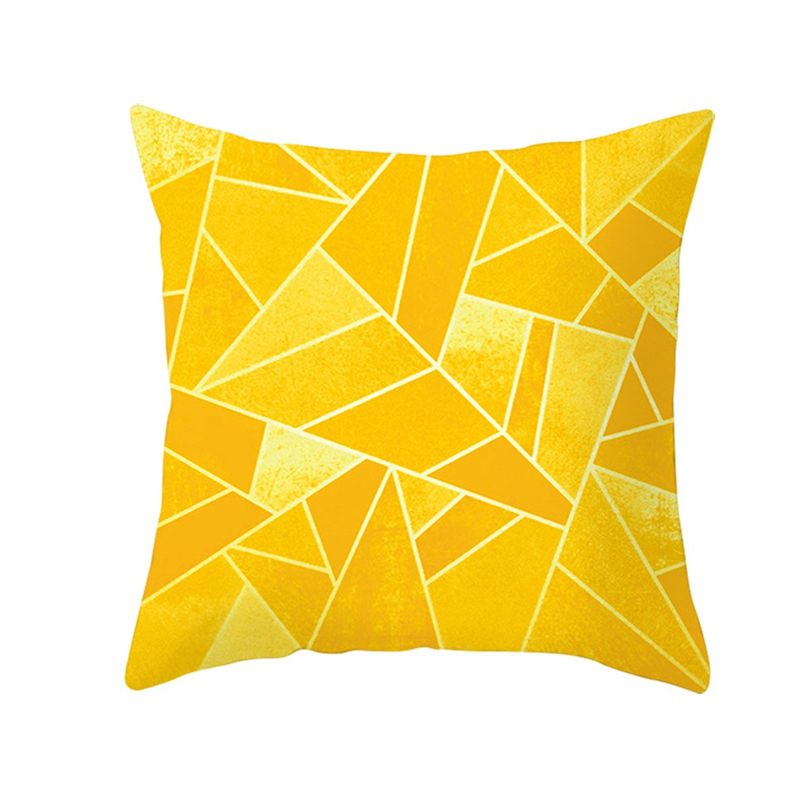 

1pc 45x45cm Christmas Cushion Cover Pineapple Leaf Yellow Pillow Cases Sofa Car Waist Throw Polyester Cushion Cover Decoration20, Blue