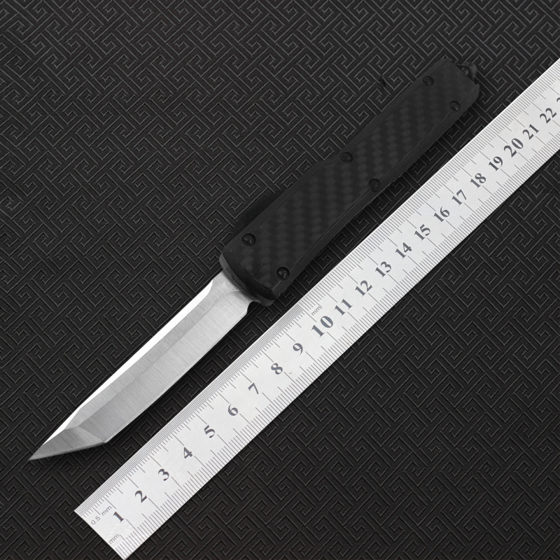 

MIKER knife 12 style double acting carbon fiber Tactical Knife folding knife, high quality VG10 steel carbon fiber