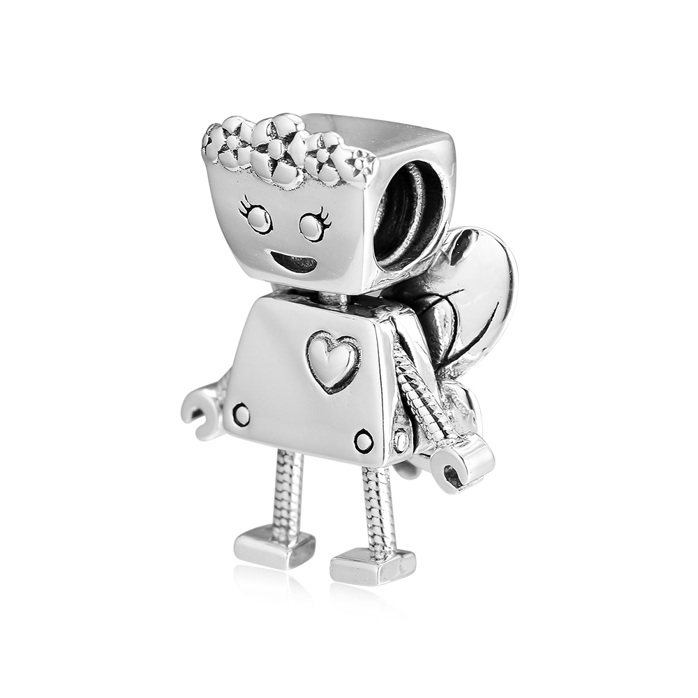 2019 Spring 925 Sterling Silver Jewelry Limited Edition Floral Bot Charm Original Beads Fits Pandora Bracelets Necklace For Women DIY Making-image-453978782