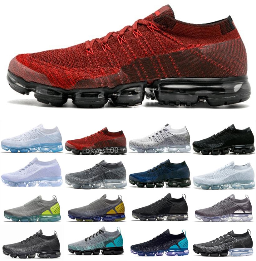 

Newest Chaussures Moc 2 Flyknit 2.0 3.0 Running Shoes Triple Black Designer Mens Women Sneakers Fly White knit cushion Trainers Zapatos eur46, 20