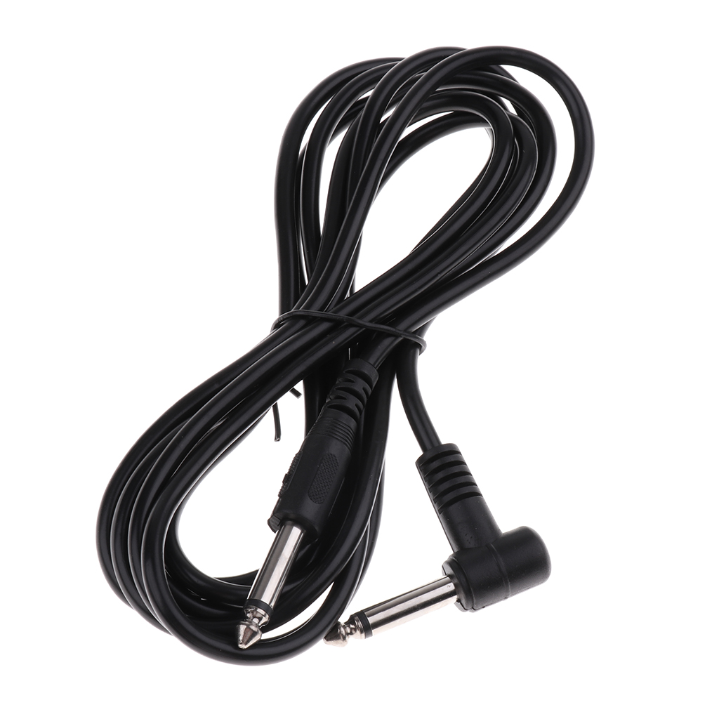 

Guitar Cable Male to Male 6.35mm Jack Plug for Acoustic Electric Guitar Cable Length 300cm