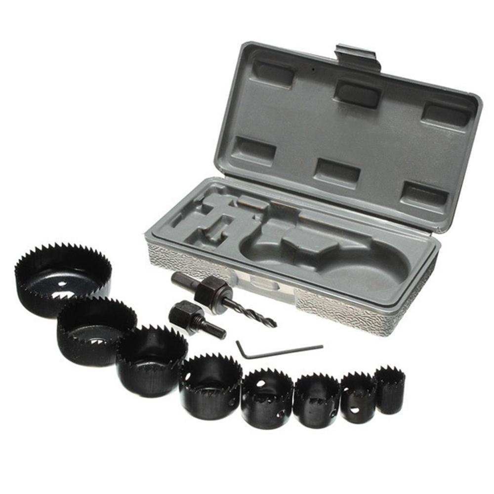 

11pcs/16pcs Hole Saw Cutting Set Kit Drilling Tool Wood Metal Cutter Mandrels Saws Core Drill Bits Woodworking