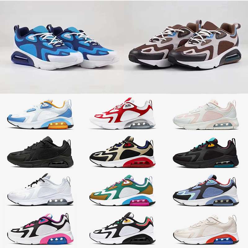 

Top Quality 200 Chaussures Running Shoes Bordeaux University Red Team Gold Mystic Green Triple s Black White Trainers Sneakers Size 5.5-12, White;red