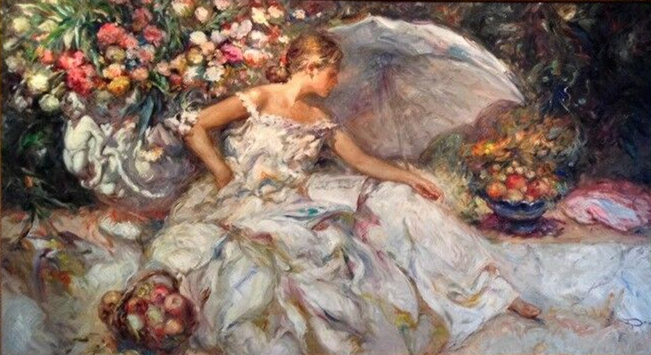 

JOSE ROYO - ARMONIA Home Decor Handpainted &HD Print Oil Painting On Canvas Wall Art Canvas Pictures 19