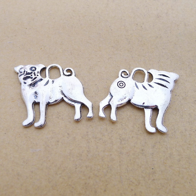 

A2946 Ancient Silver 100/ Package Alloy Gou Shipin Parts Diy Ornaments Parts 2.1 G