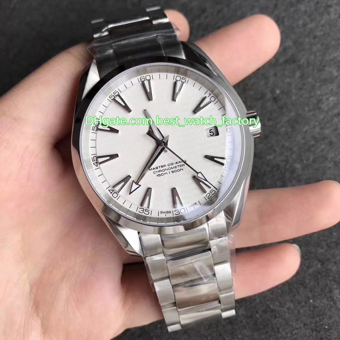 

6 Style Top Quality Watch 41.5mm Aqua Terra 150M 316 Steel Asia CAL.8500 8507 Movement Transparent Mechanical Automatic Mens Watches