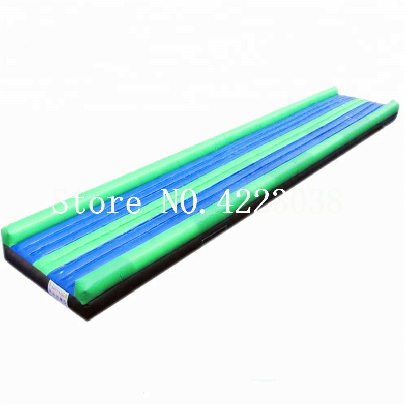

8x2.7x0.6m inflatable air tumble track inflatable gym tumble track inflatable airtrack for sale