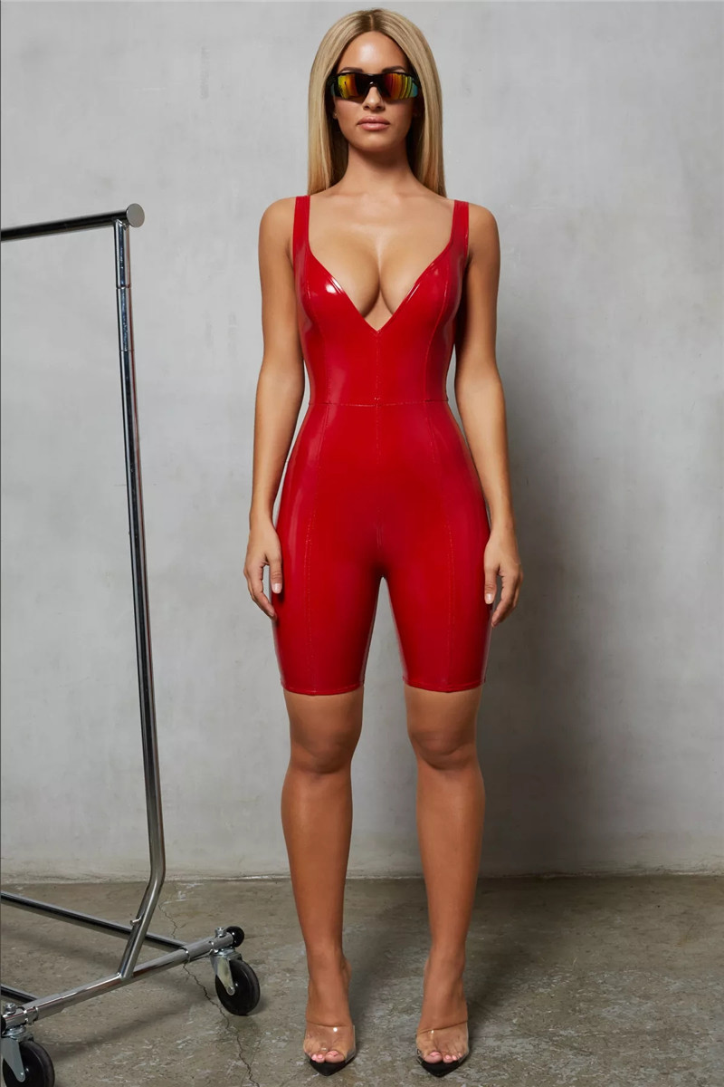 red jumpsuit for christmas party