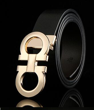

2019 Smooth leather belt luxury belts designer belts for men big buckle belt male chastity belts top fashion mens leather belt wholesale, Black;brown