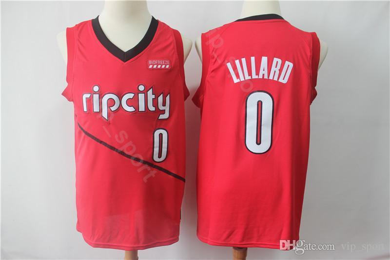 rip city jersey red