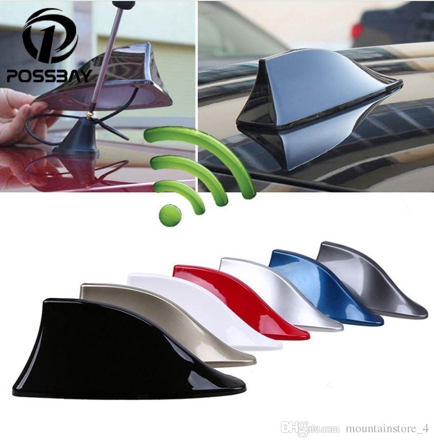 

Car Shark Fin Antenna Auto Radio Signal Aerials Roof Antennas for BMW/Honda/Toyota/Hyundai/VW/Kia/Nissan Car Styling (Retail)