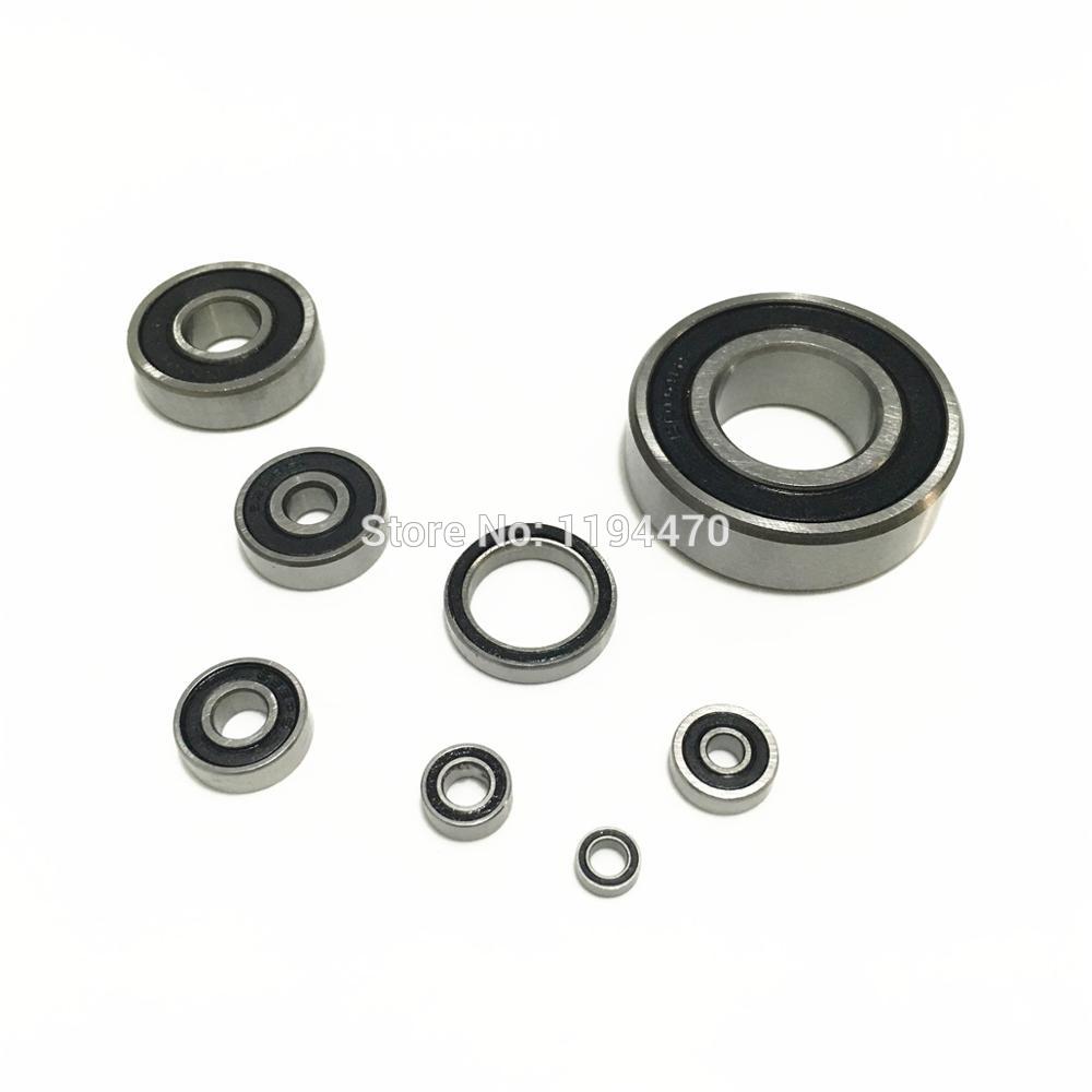 Double Sealed, Special 10Pcs 608-2RS-5//16 Ball Bearing