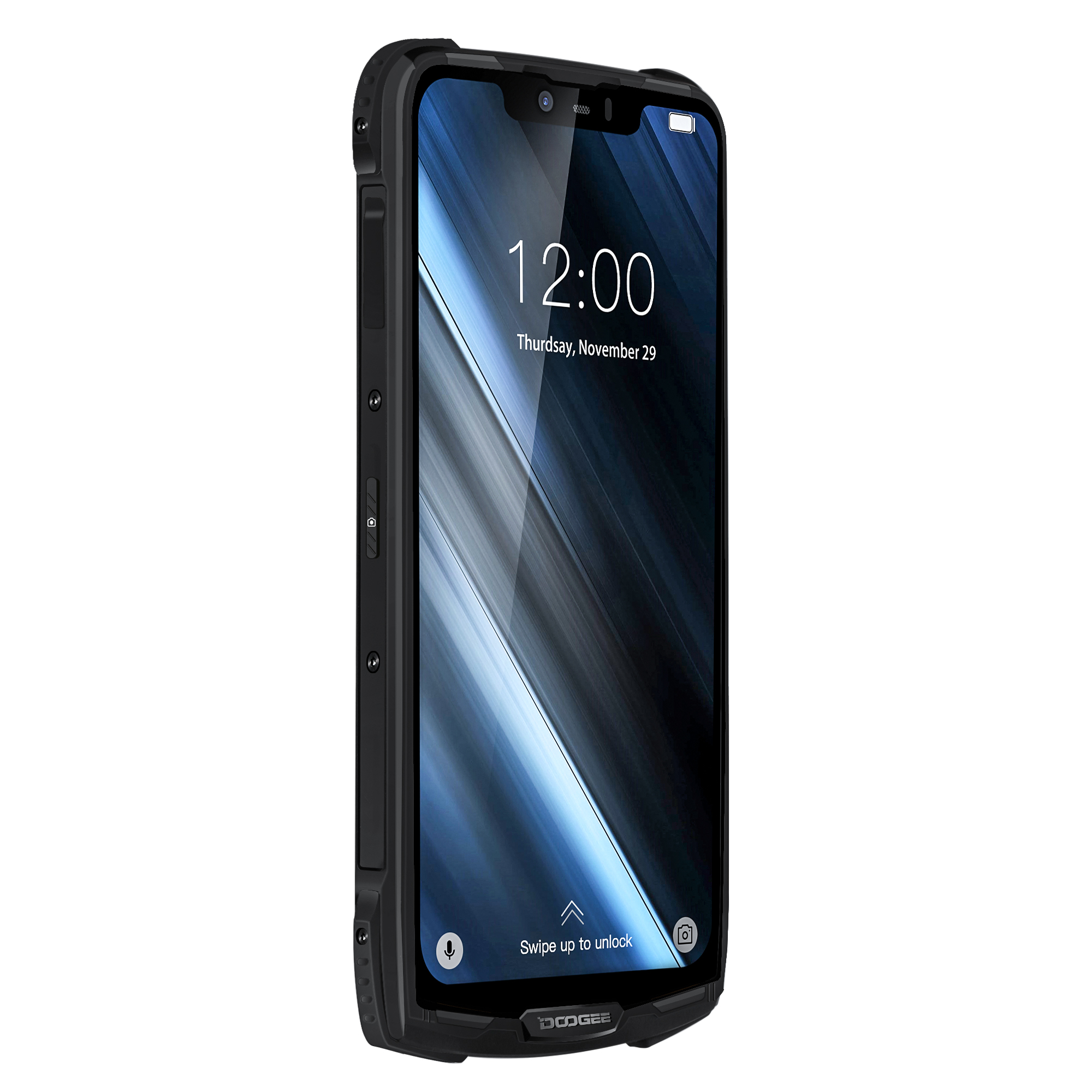 

Doogee S90C Android 9.0 Smartphone 6.18" FHD+ 5050mAh 4GB+64GB Face Unlock Fingerprint Mobile Phone OTG NFC Wireless Charging, Black