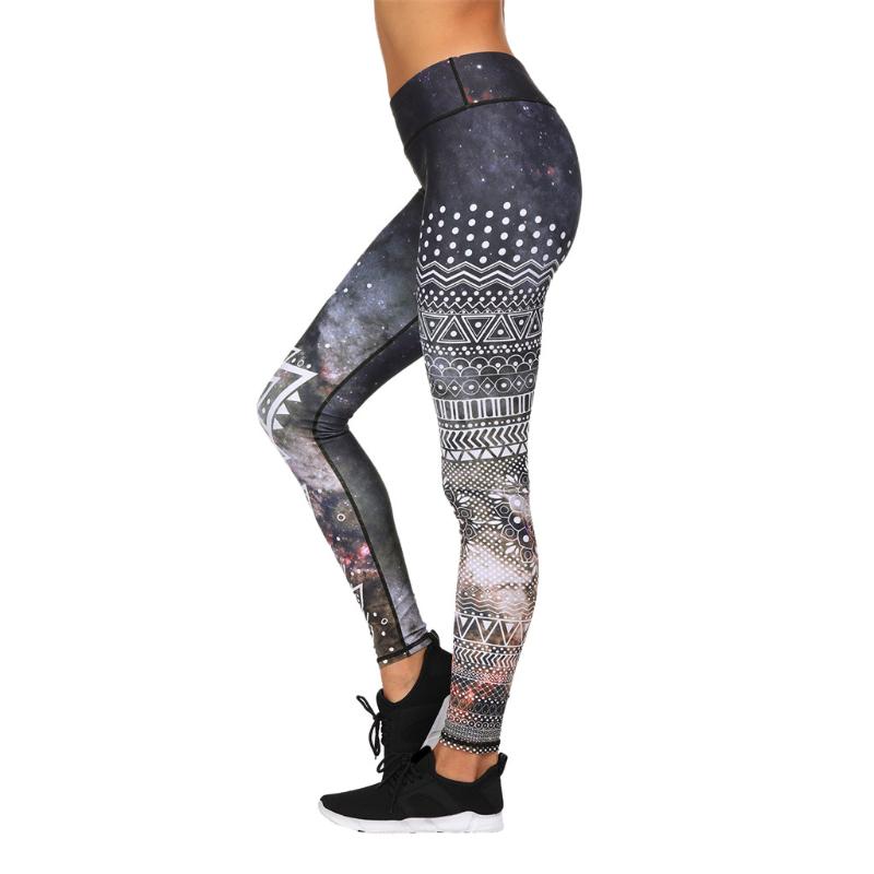 

Women' Yoga Leggings Fitness Sports Gym Exercise Running Jogging Pants Yoga Pants Girl Sports Workout Leggings, Black