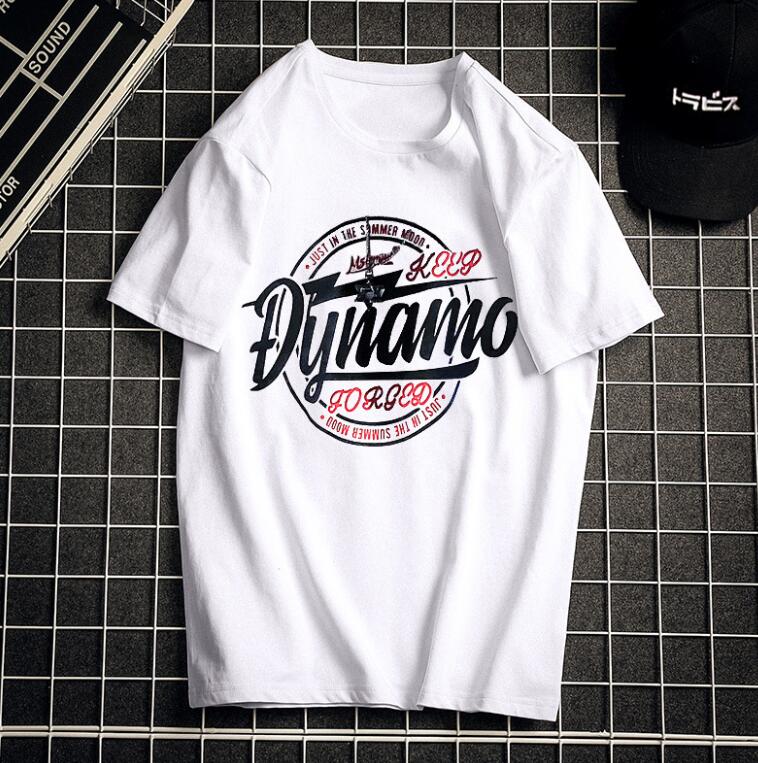 

Fashional Designer T Shirts For Mens Brand Tee Shirts Tops With Letters Summer Hip Hop Shirts Short Sleeved Tshirt for Male -4XL, White