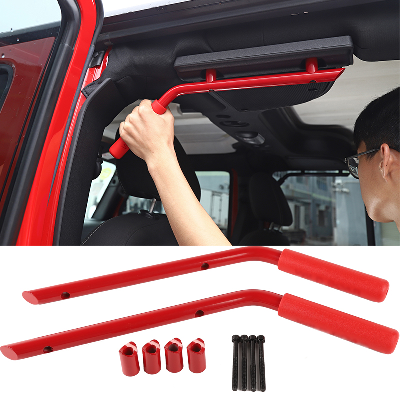 

Car Top Handle Auto Rear Grab Handle 4 Doors For jeep Wrangler JK 2007-2017 Interior Accessories