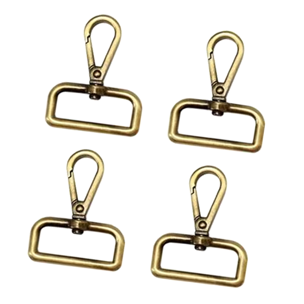 

4 Pcs. Swivel Snap Hook, Swiveling Swivel For Webbing 32mm, Trigger Snap Hooks For Pocket Belt Sewing Accessories