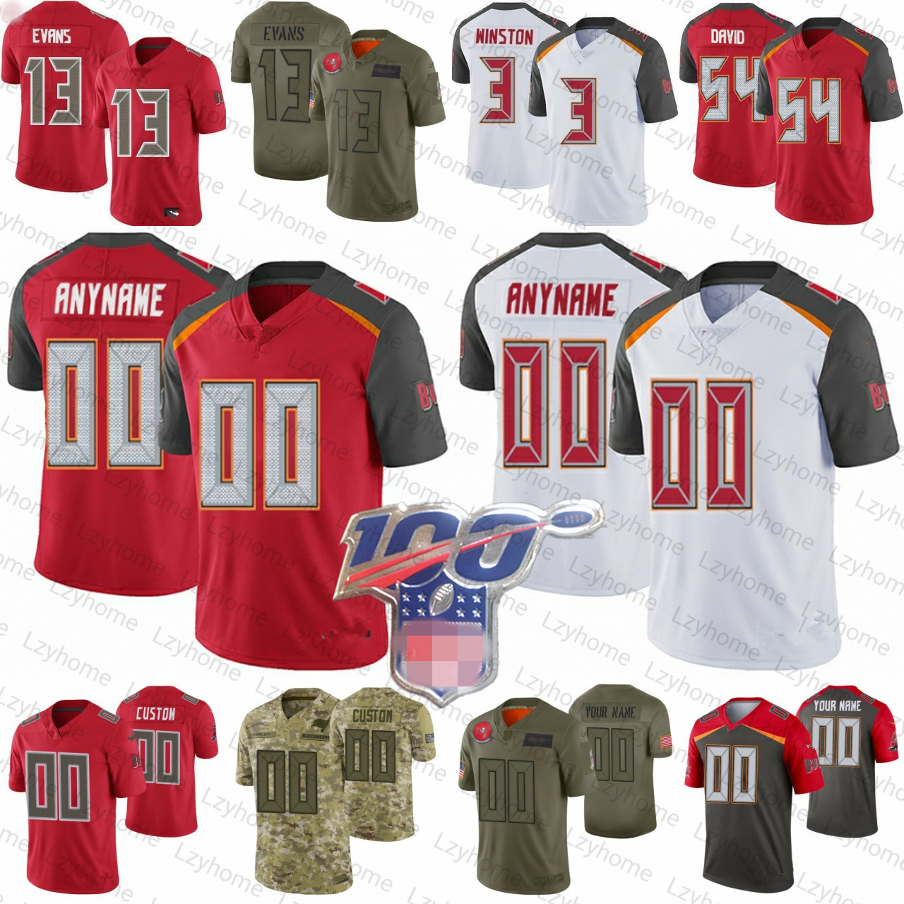 buccaneers home jersey