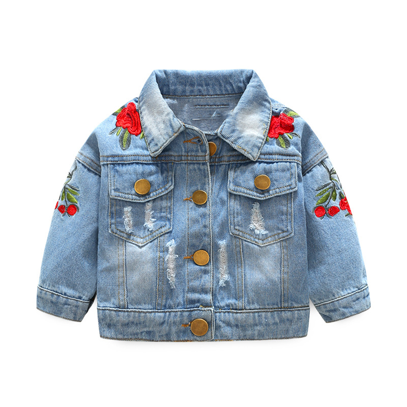 infant girl denim jacket