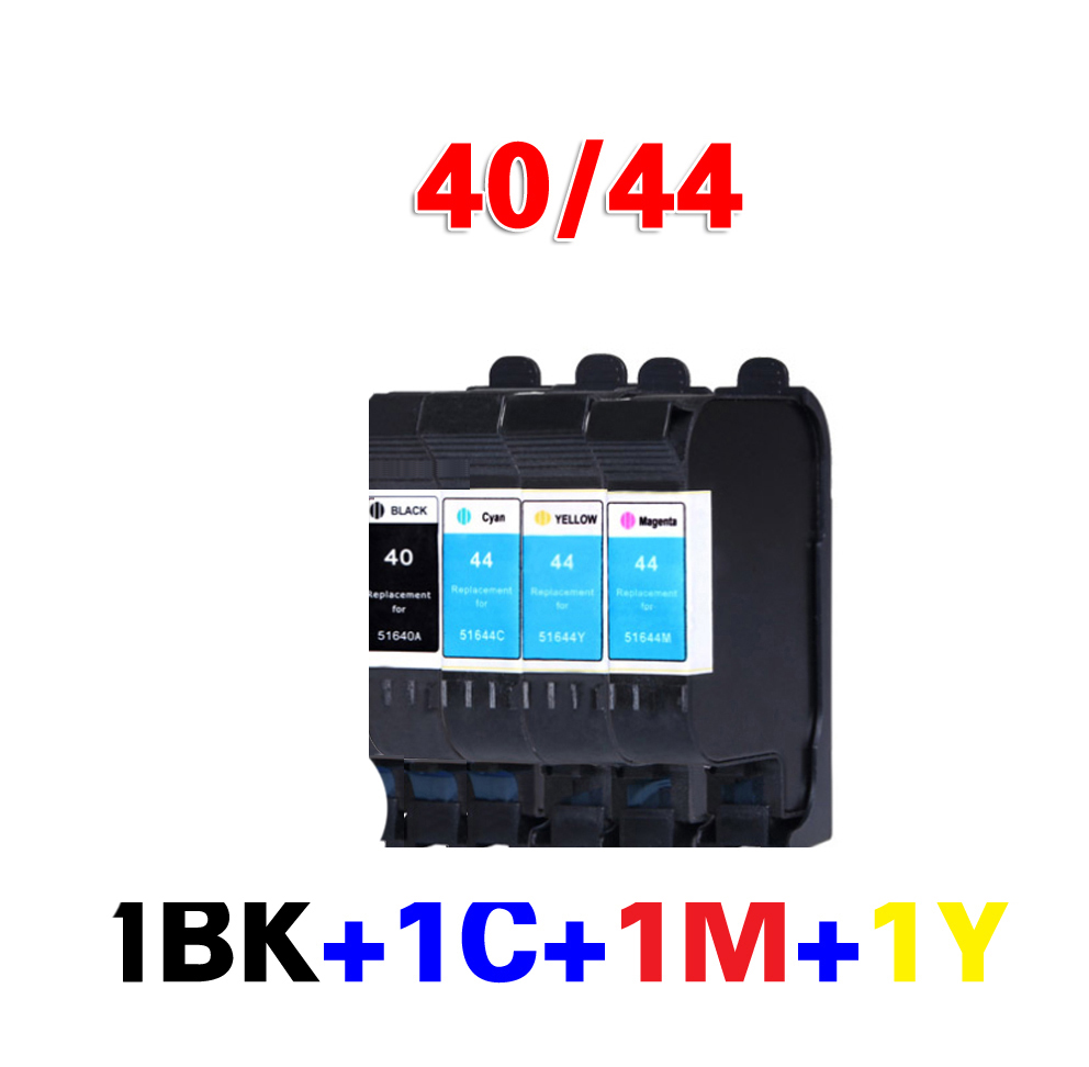 

40 44 Ink Cartridges Replace For HP 40 for 51640A Compatible for hp40 hp44 51640 51644 Designjet 750C 755C 230 330 350 Printer
