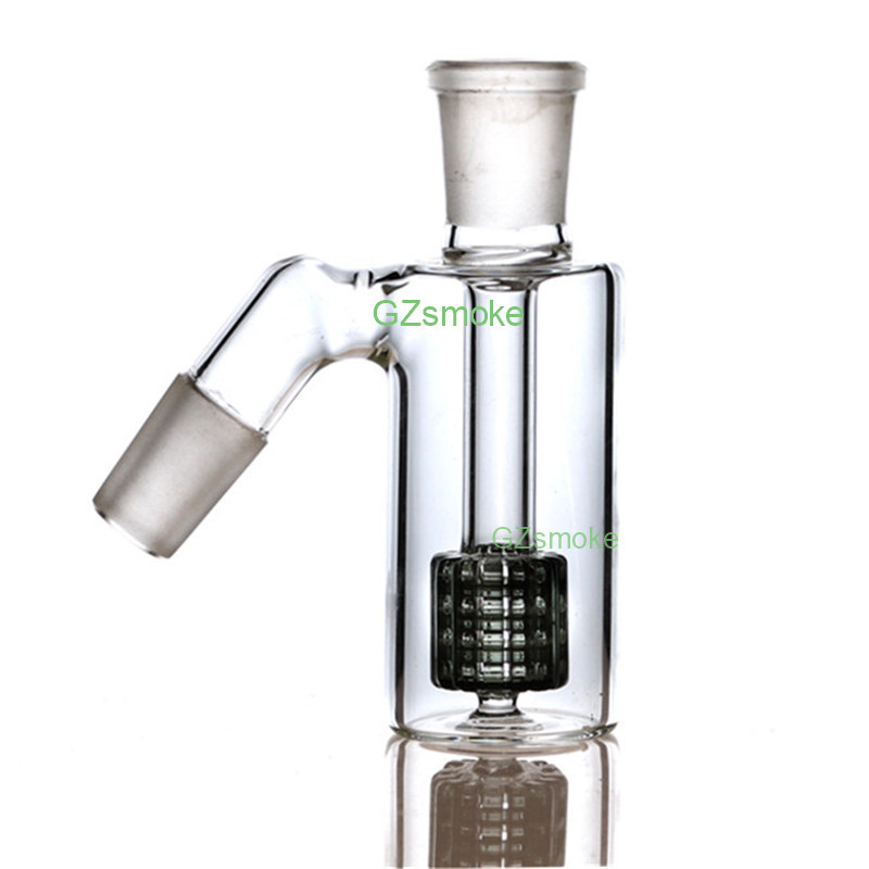 

18mm Ash Catcher 45 degress Glass Bong Ashcatcher Water Pipes Ash Catchers mini bongs dab oil rig Ashcatchers smoking accessories GA-010