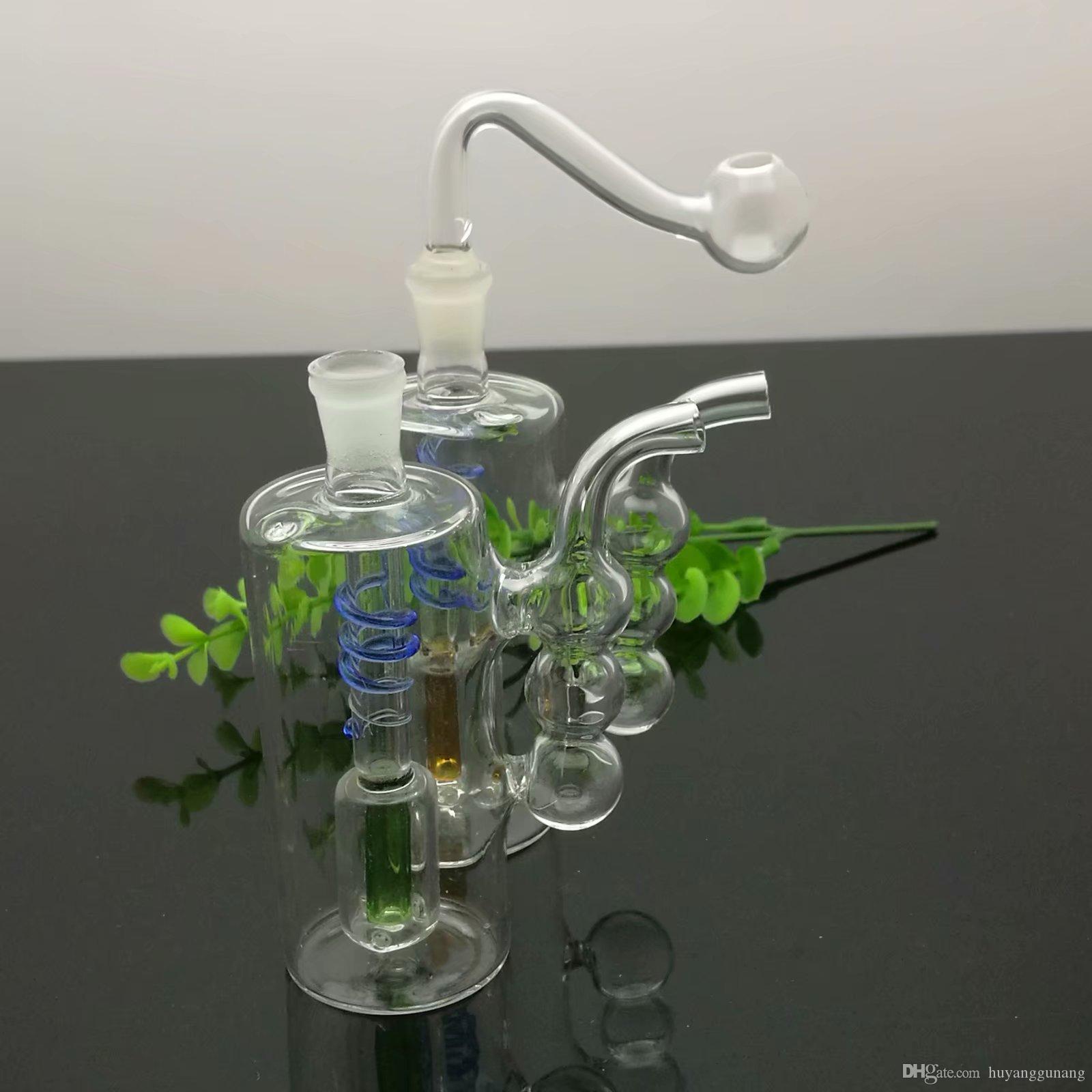 

External hung gourd filter glass cigarette pot Wholesale Glass Hookah, Glass Water Pipe Fittings, Smoking ,Free Shippin