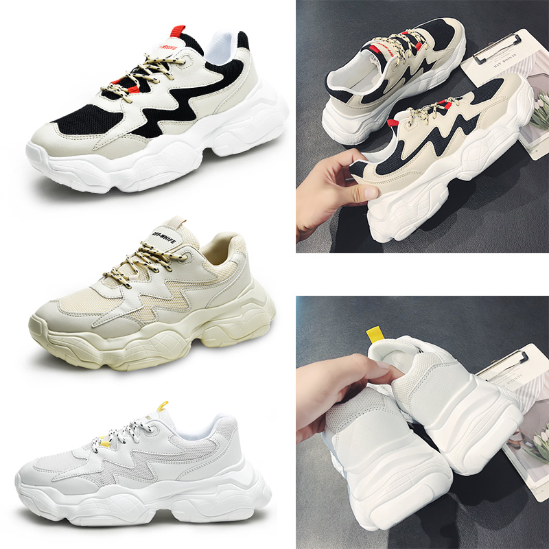 

cheap sale for women men old dad shoes triple white grey red yellow mesh breathable comfortable trainers sneakers size 39-44, D2