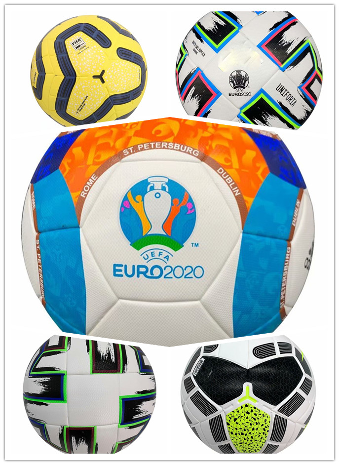 

Best quality European Cup Soccer ball 2020 pu size 5 balls granules slip-resistant football Free shipping high quality ball