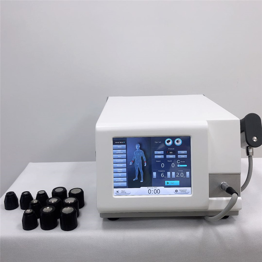 

Acoustic Radial Shock wave Therapy Beauty Machine Portable Extracorporeal Shock Wave Medical Machine for reduce body pain