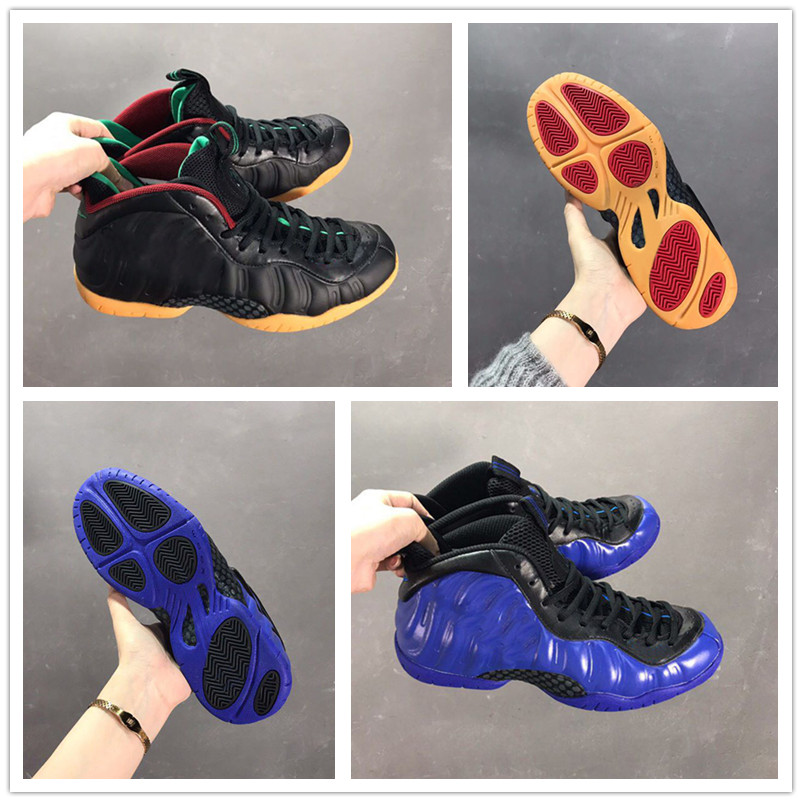 

Penny Hardaway Black Gorge Green-Gym Red Men basketball shoes Pro Hyper Cobalt Blue Men Athletic sports sneakers