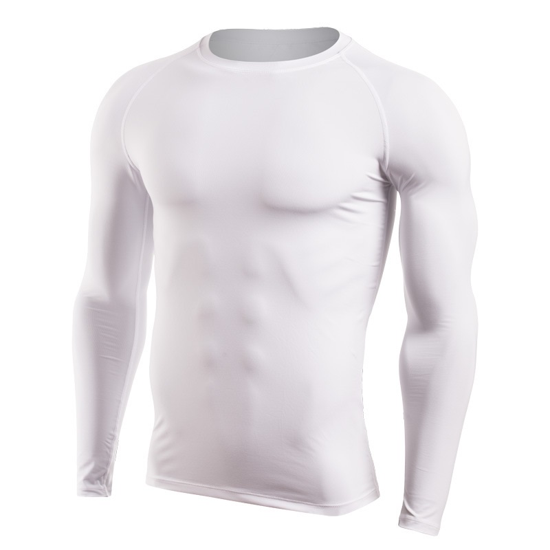 

Clot long Men Comp Shi Tight Tsht Long Slee Them Un Top Fitn Base Layer Weigh Liftin Wear free shippig, Colour 8