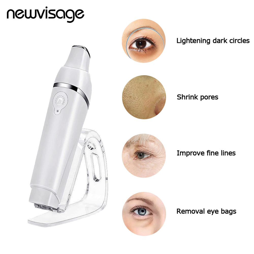 Eye Massager Vibration Eye Massage Dark Circles Remover Anti-aging Galvanic Mini Electric Vibrate Wrinkle Remove Beauty Pen C18112601
