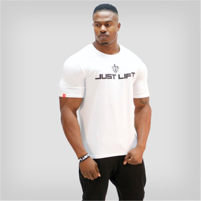

Men Designer T-shirts Summer Fashion Sport Style Tight Tshirts Mens Brand Letter Printed Short-sleeve Tees Tops Mens Luxury Breathable Shirt, White